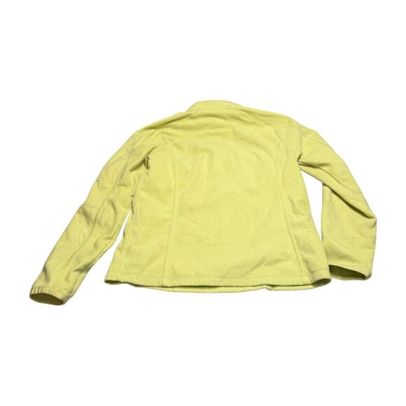 Eddie Bauer Sweatshirt Women's Small Yellow Quarter Zip Long Sleeve Pullover - Picture 2 of 7